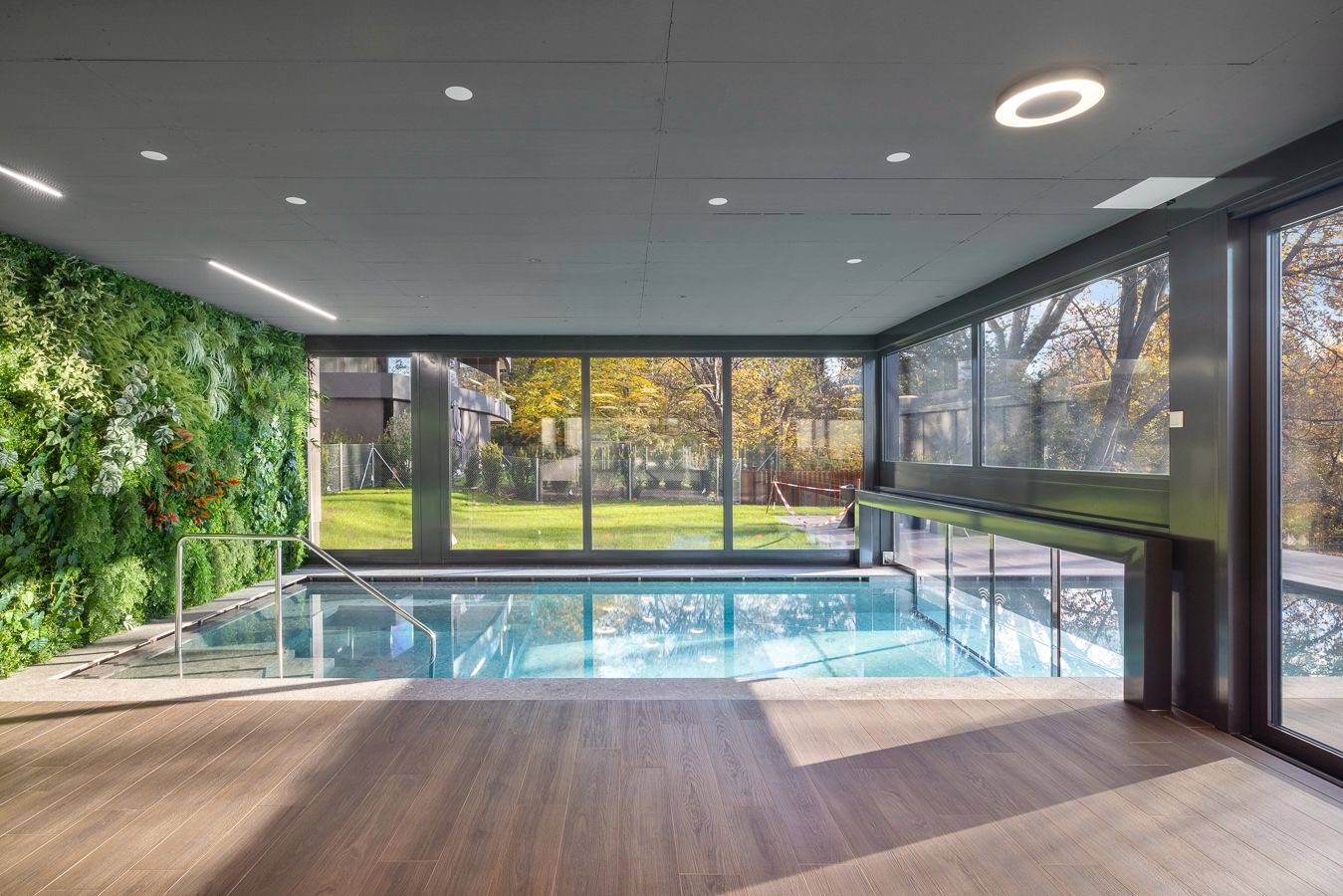 Supporto alla realizzazione degli impianti wellness per una residenza di lusso.